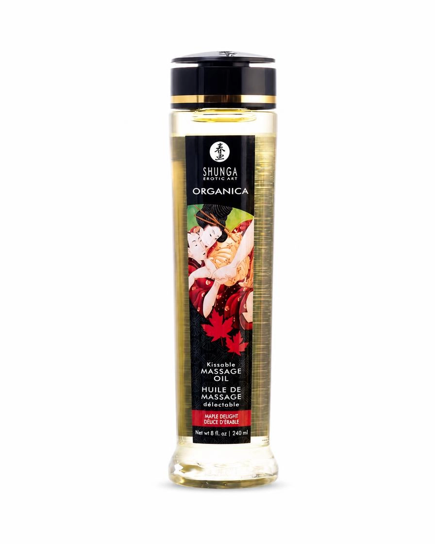 Масло для массажа Shunga Organica Maple Delight, возбуждающее, 240 мл