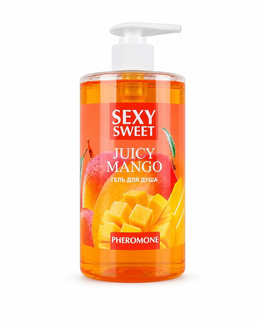 Гель для душа JUICY MANGO с феромонами 430 мл