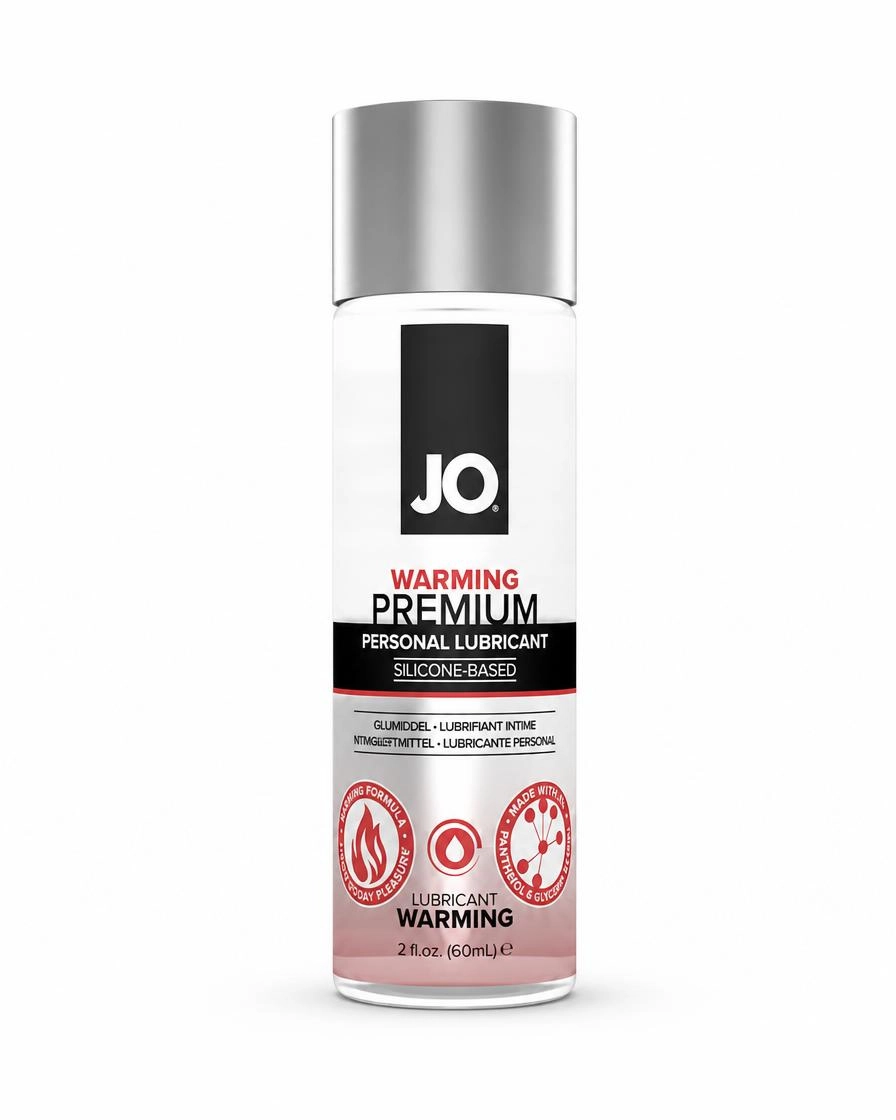 Лубрикант JO Premium Warming 2oz, согревающий, на силиконовой основе, 60мл.