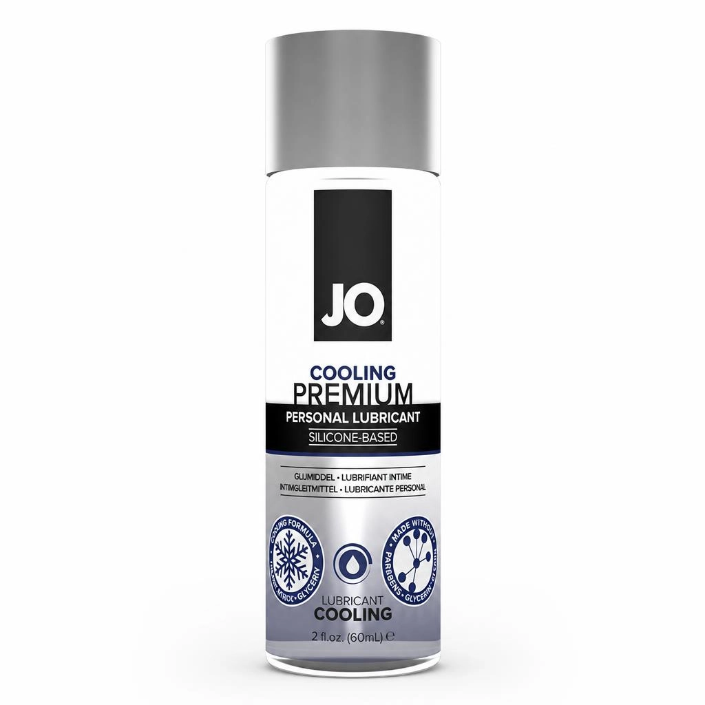 Лубрикант JO Premium Cooling 2oz, охлаждающий, на силиконовой основе, 60мл.