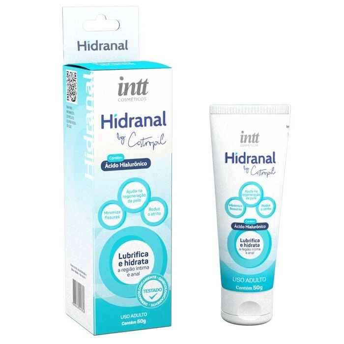 Анальный лубрикант INTT HIDRANAL, на водной основе, 50 г