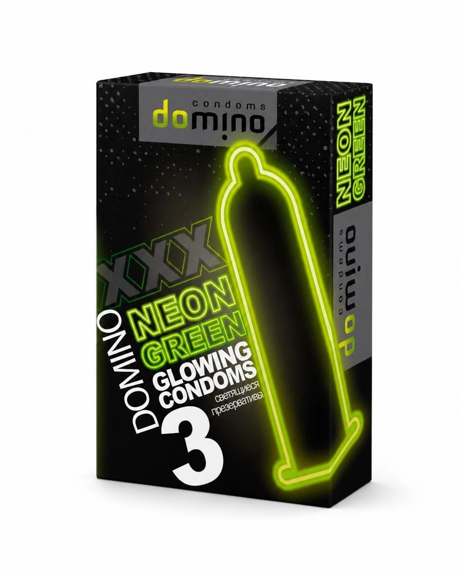 Презервативы Luxe DOMINO NEON №3