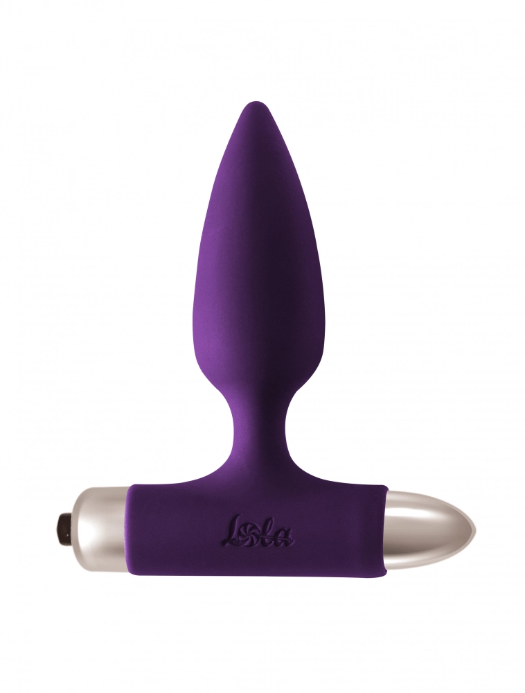 Анальная втулка с вибрацией Spice it up New Edition Glory, S, Ø 3 см, L 8,4 см, фиолетовый