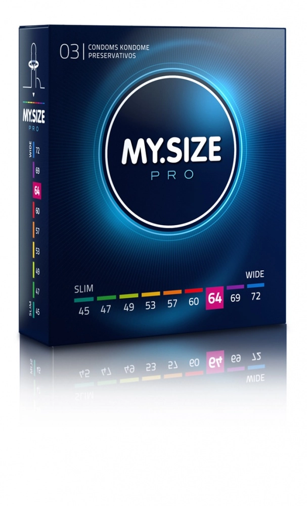 Презервативы MY.SIZE № 3, ширина 64 мм