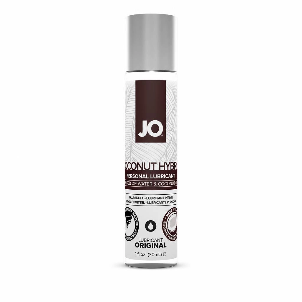 Лубрикант JO Lubricant Coco-Hybrid 1oz, на водно-кокосовой основе, 30мл.