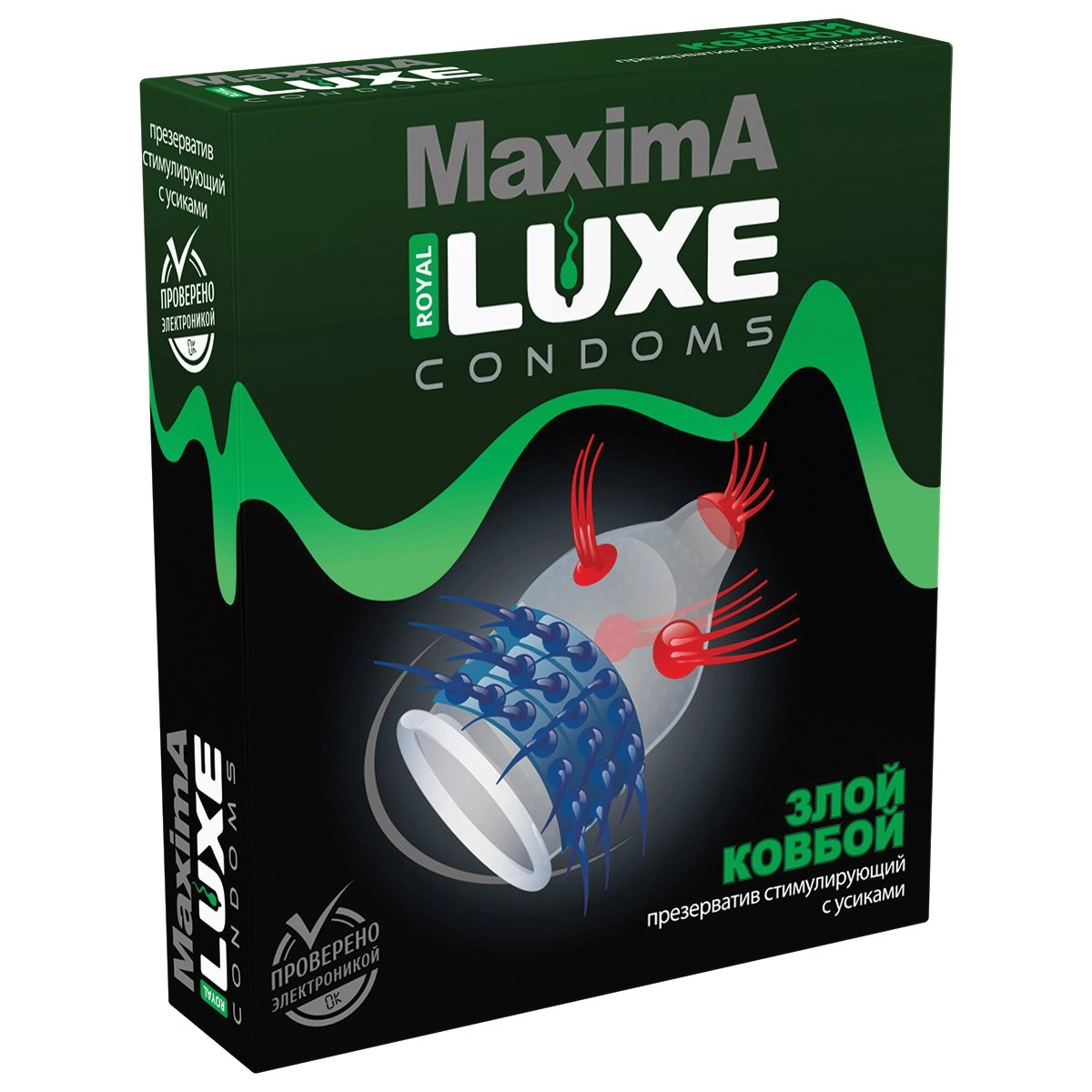 Презервативы Luxe Maxima Злой Ковбой, 1 шт.