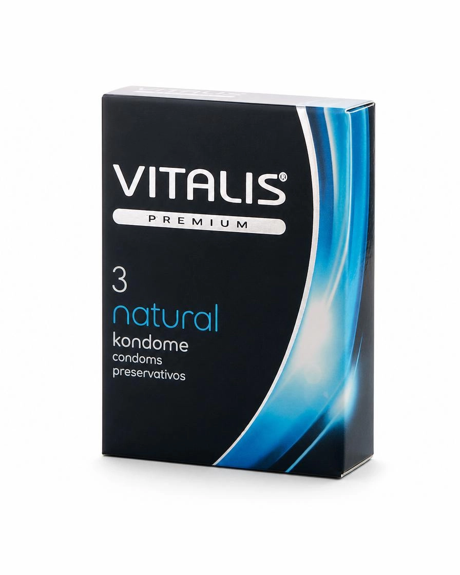 Презервативы Vitalis Premium natural классические №3