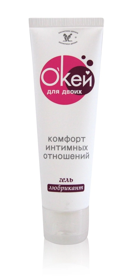 Лубрикант О'Кей для двоих, на водной основе, 50г.