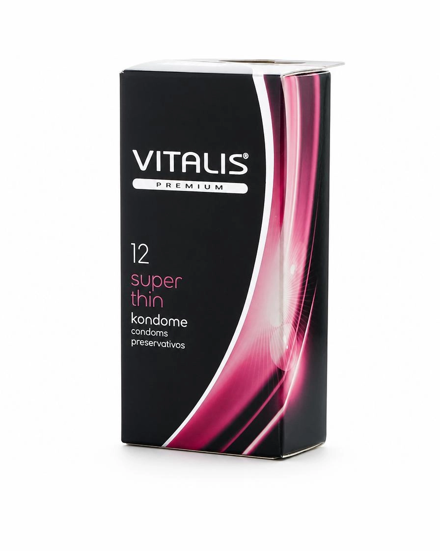 Презервативы Vitalis Premium super thin ультратонкие №12