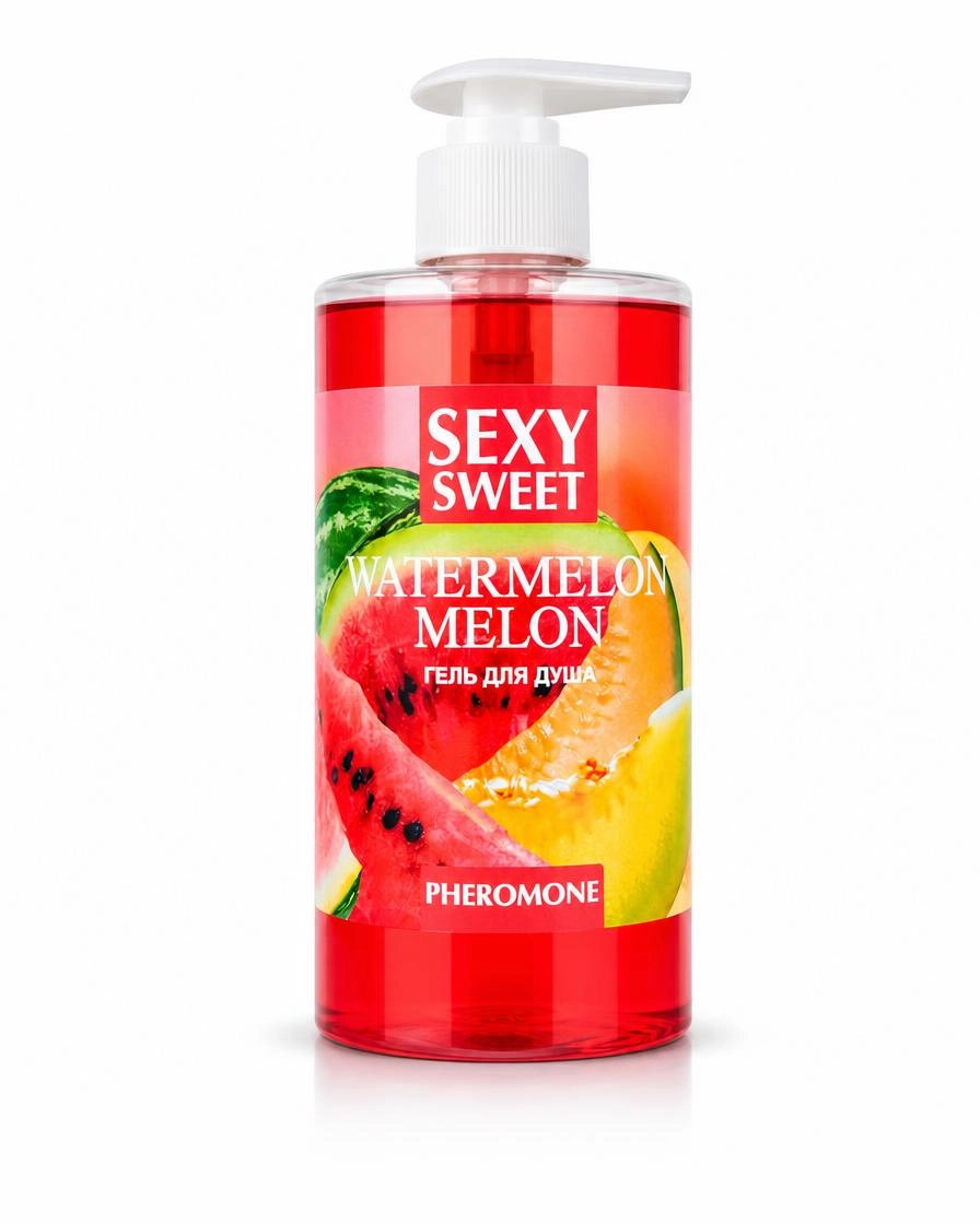 Гель для душа WATERMELON&MELON с феромонами 430 мл