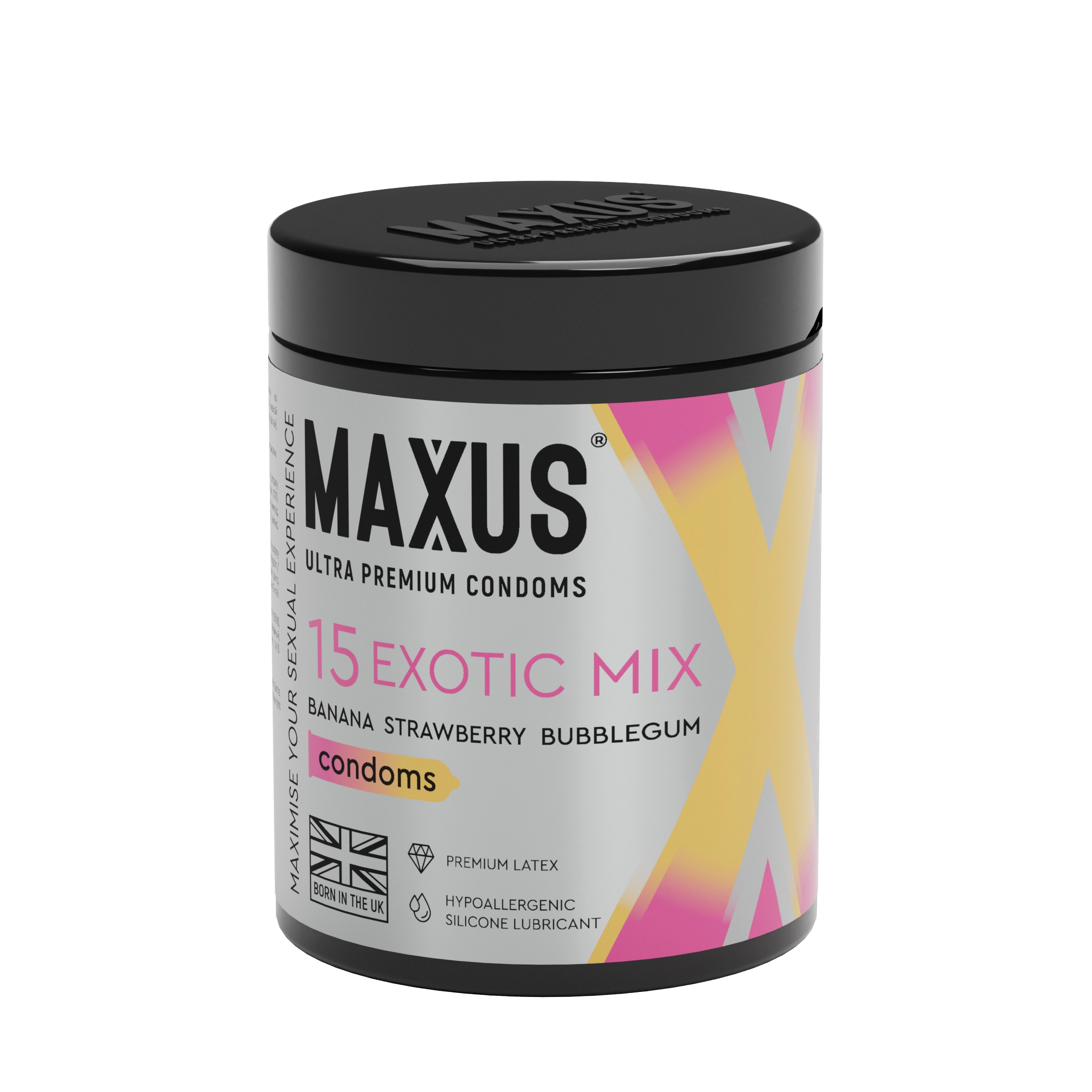 Презервативы MAXUS Exotic Mix №15, ароматизированные X-Edition, 15 шт