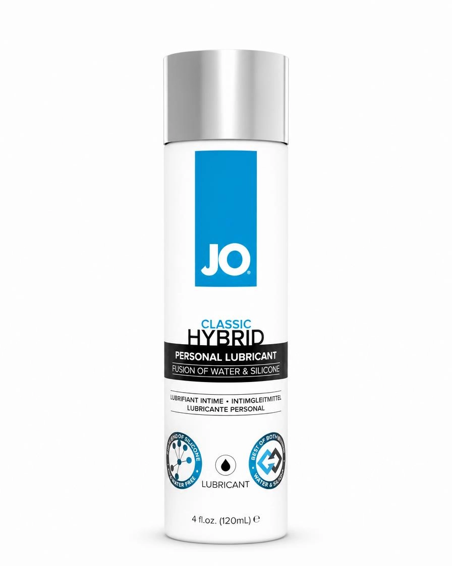 Лубрикант JO Lubricant Hybrid, на водно-силиконовой основе, 120мл.