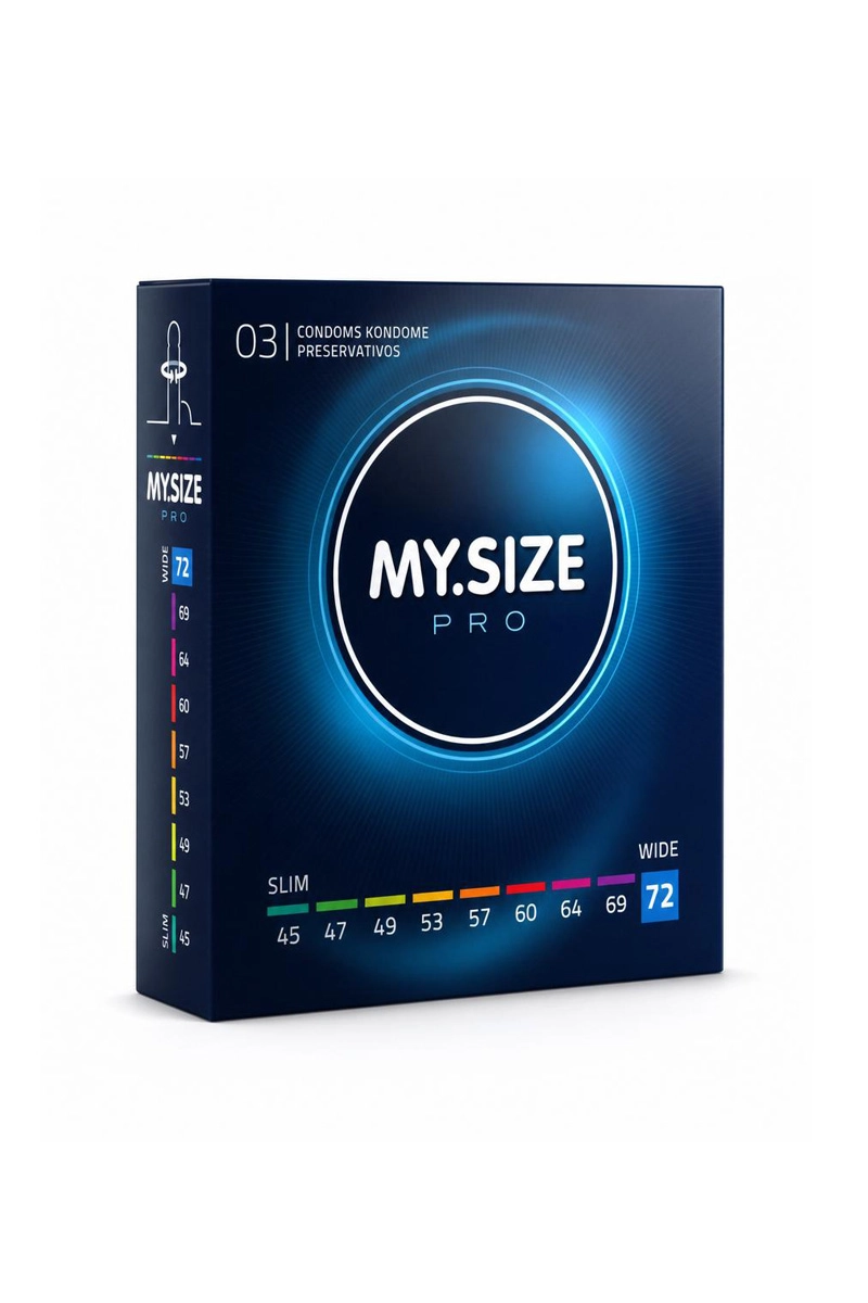 Презервативы MY.SIZE № 3, ширина 72 мм