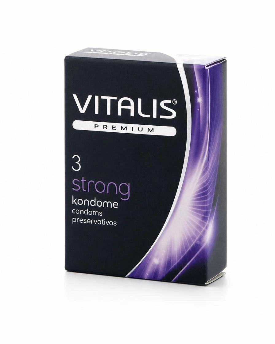 Презервативы Vitalis Premium strong сверхпрочные №3