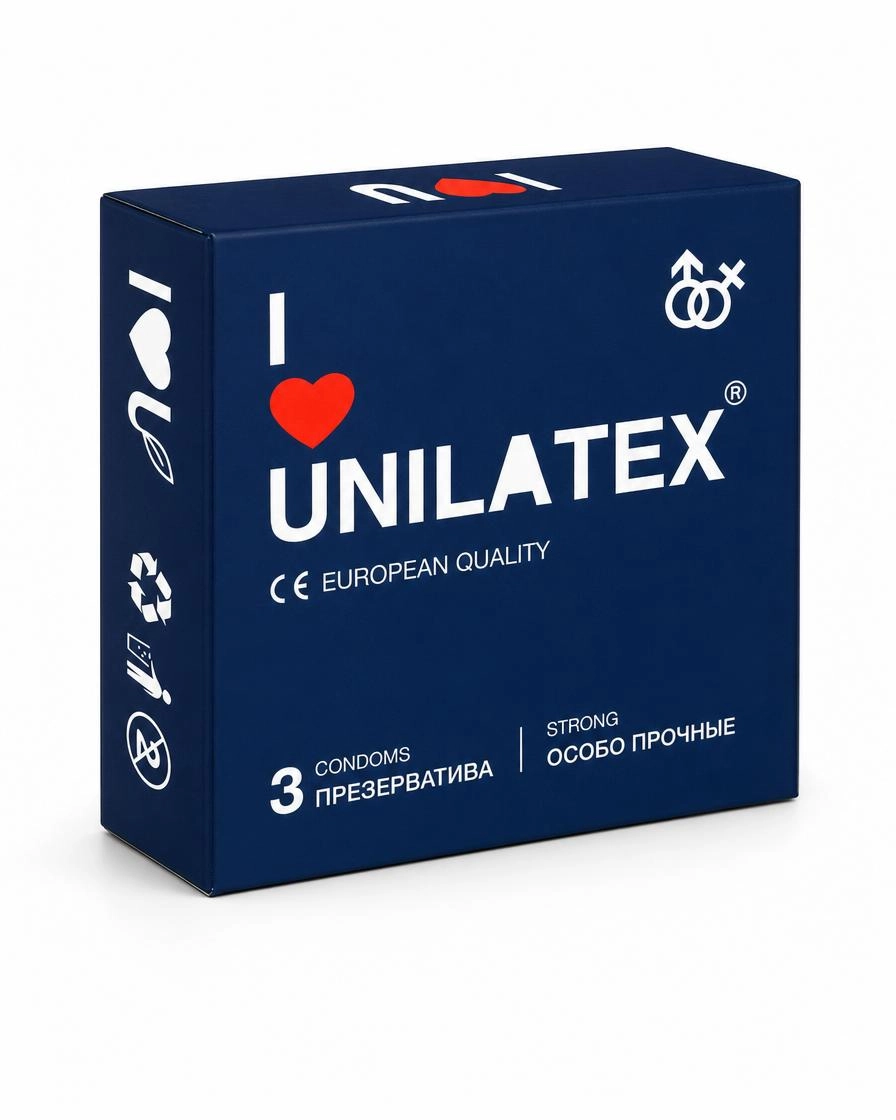 Презервативы Unilatex Extra Strong 3шт