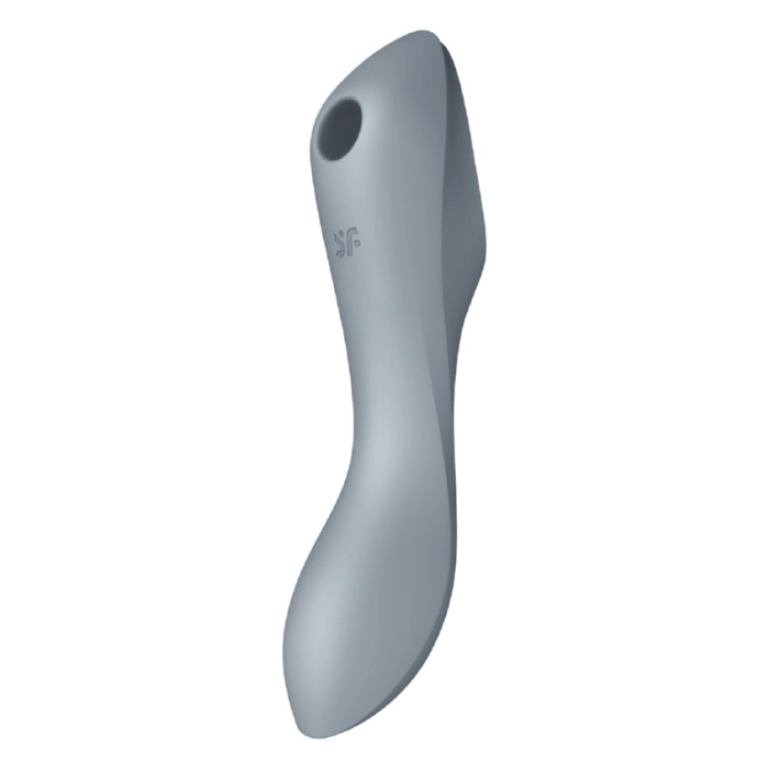 Вакуумный клиторальный стимулятор Satisfyer Curvy Trinity 3 серый