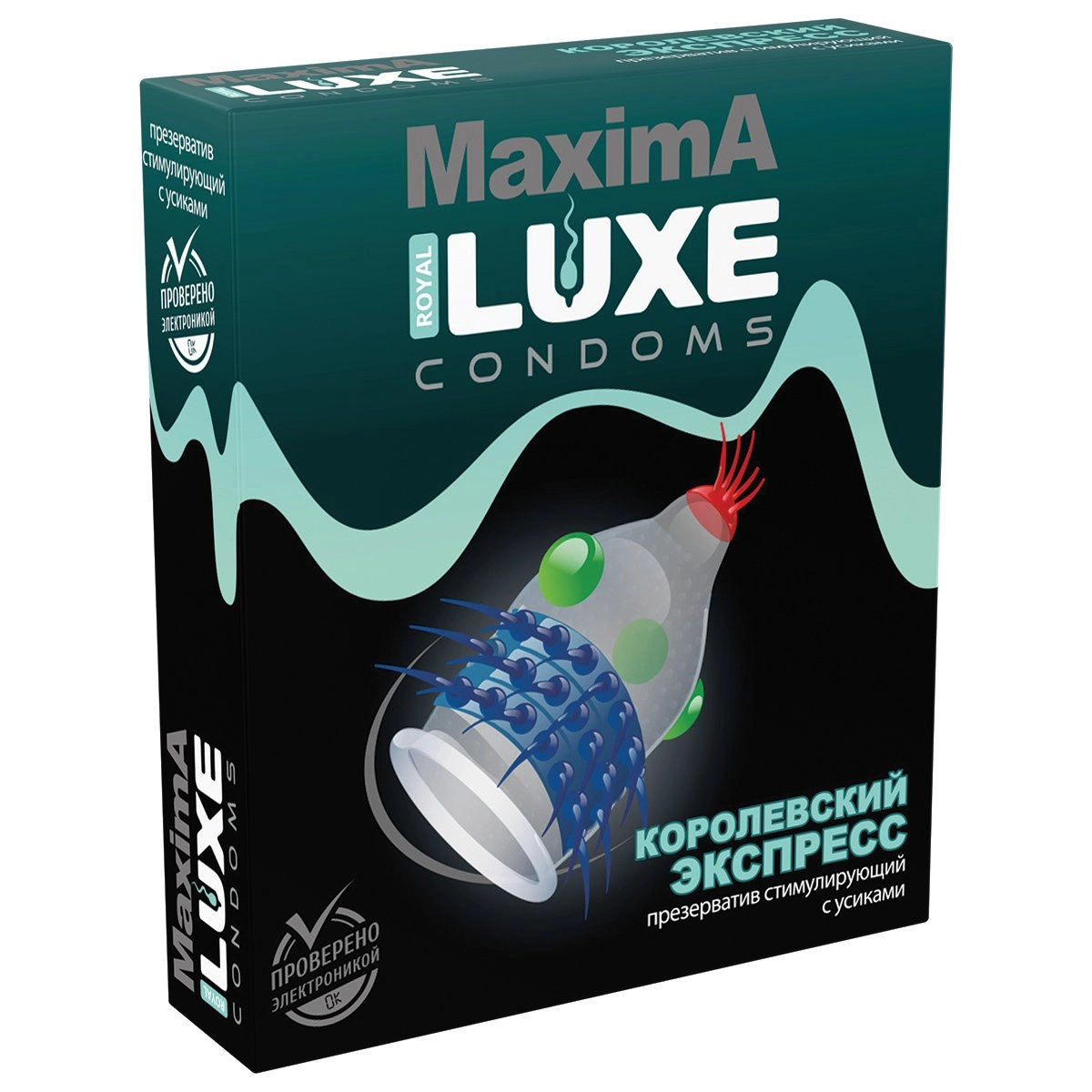 Презервативы Luxe Maxima Королевский экспресс, 1 шт.
