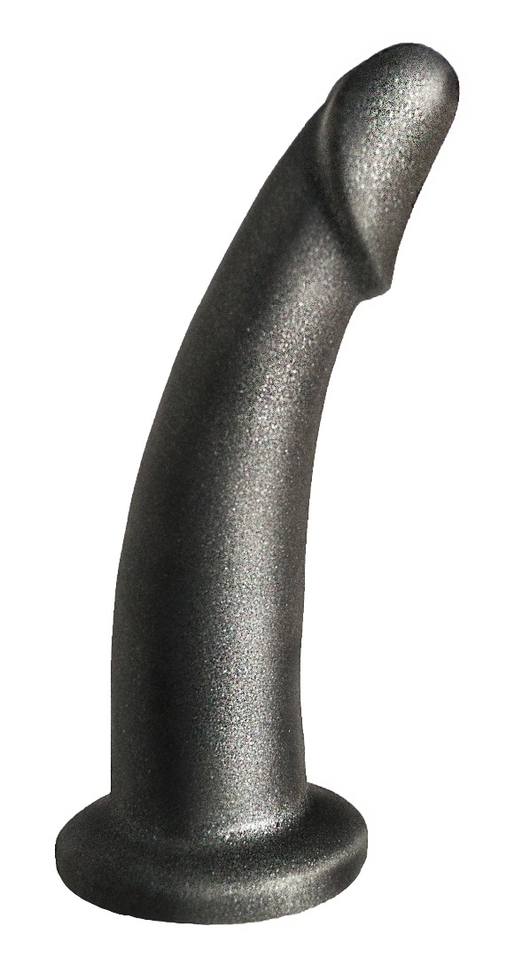 Насадка-плаг на страпон PLATINUM BENT 2 L 16 см, Ø 3,6 см