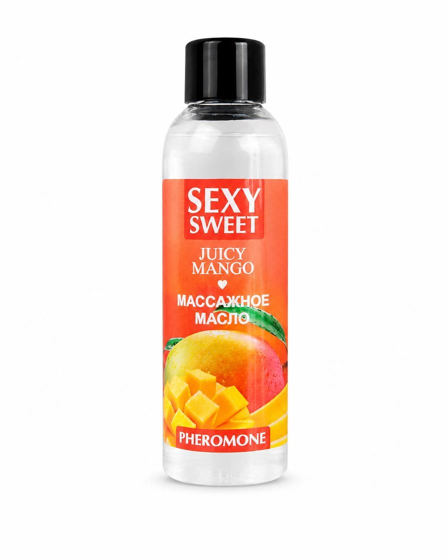 Массажное масло SEXY SWEET JUICY MANGO с феромонами 75 мл