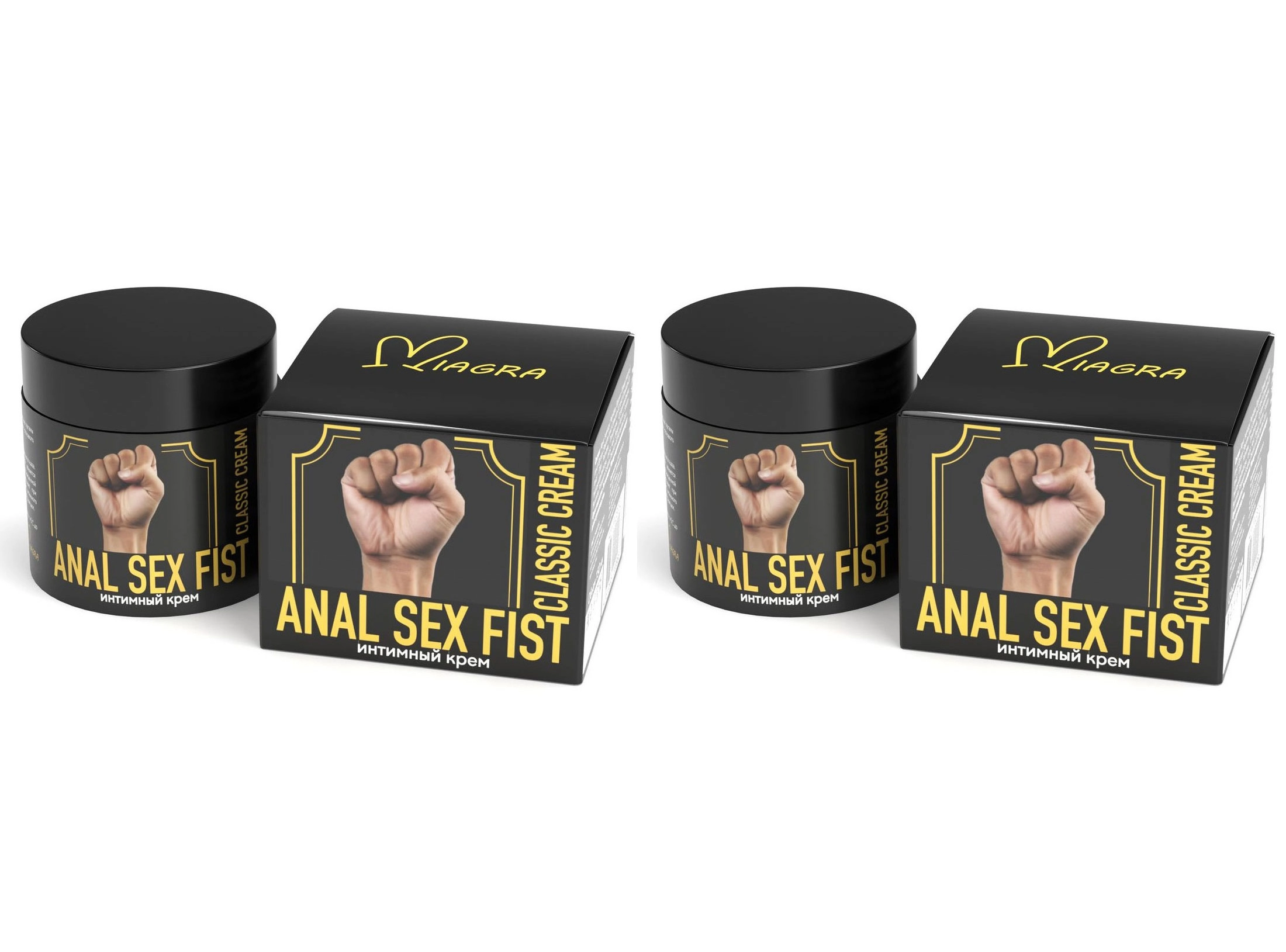 Фистинг крем ANAL SEX FIST CLASSIC CREAM классический, 150мл. — 2 упаковки