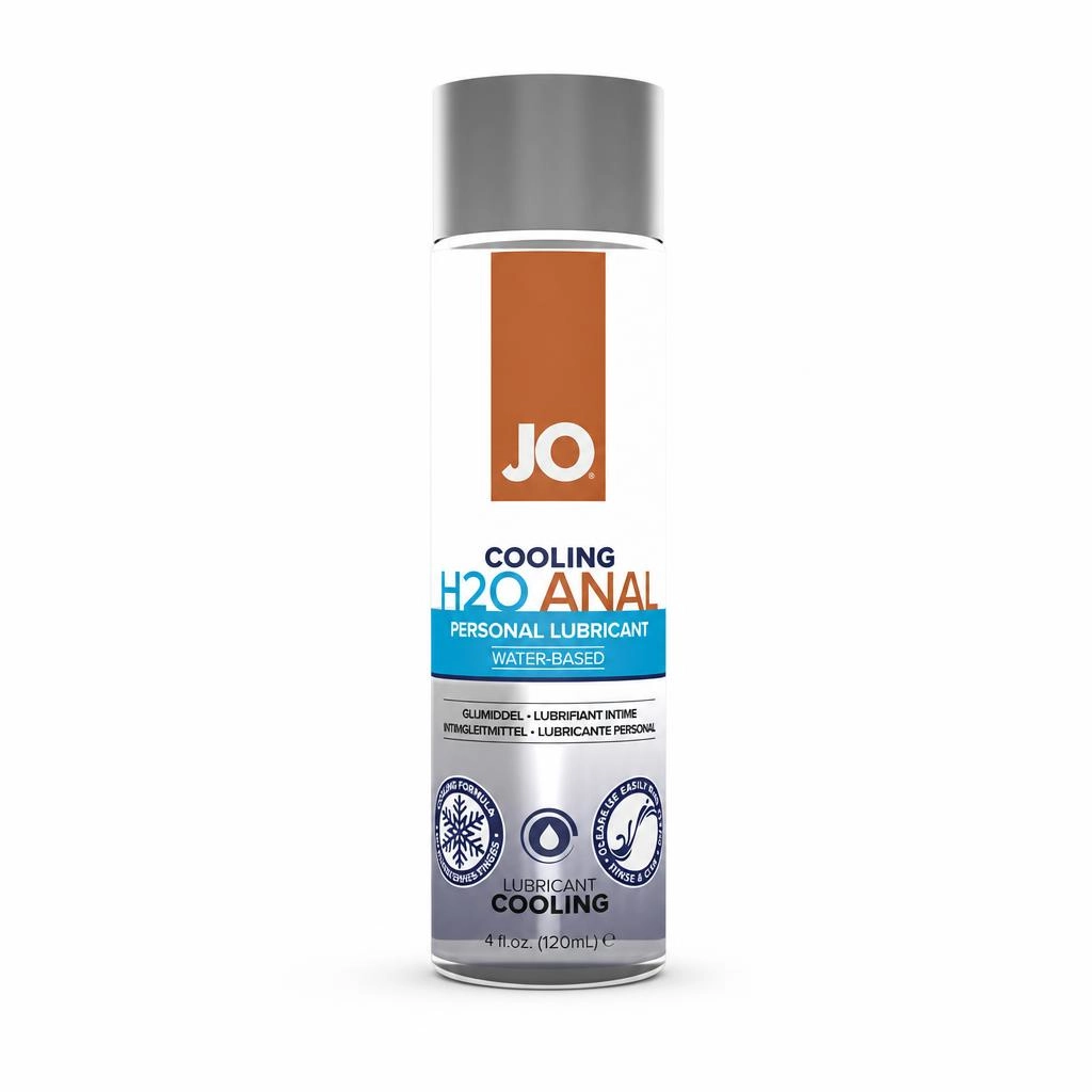 Анальный лубрикант JO Anal H2O Cooling 4oz, охлаждающий, на водной основе, 120мл.