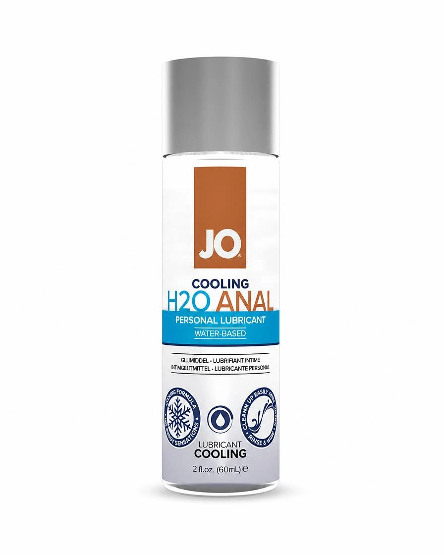 Анальный лубрикант JO Anal H2O Cooling 2oz, охлаждающий, на водной основе, 60мл.