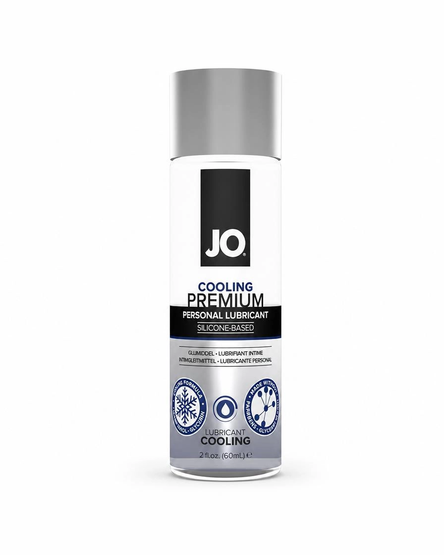 Лубрикант JO Premium Cooling 2oz, охлаждающий, на силиконовой основе, 60мл.