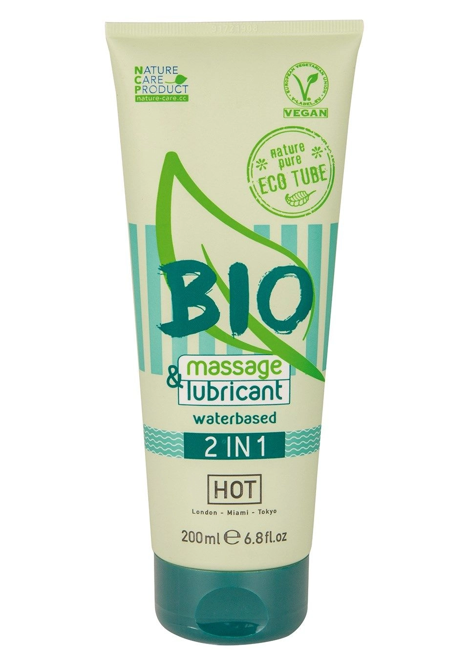 Лубрикант Hot Bio 2in1, на водной основе, 200мл.