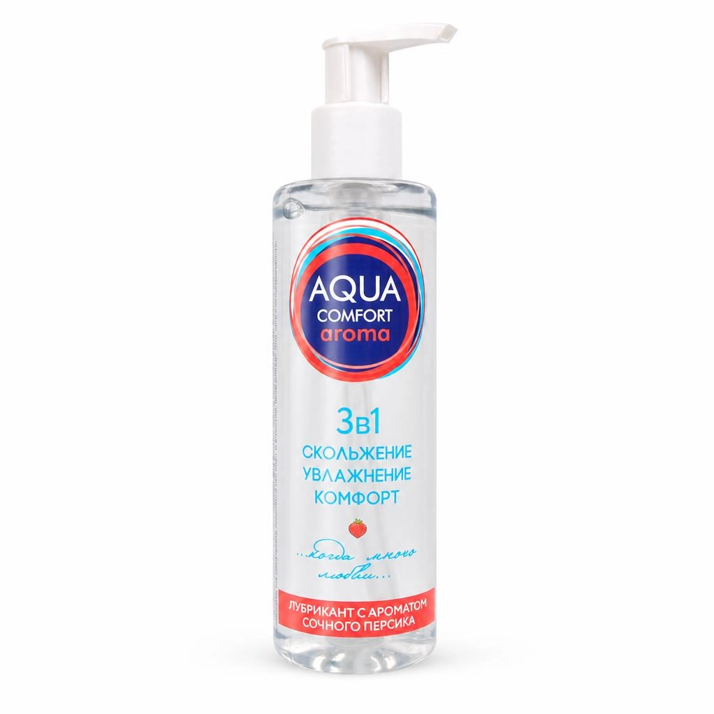 Лубрикант AQUA COMFORT intim AROMA, на водной основе, 195 г