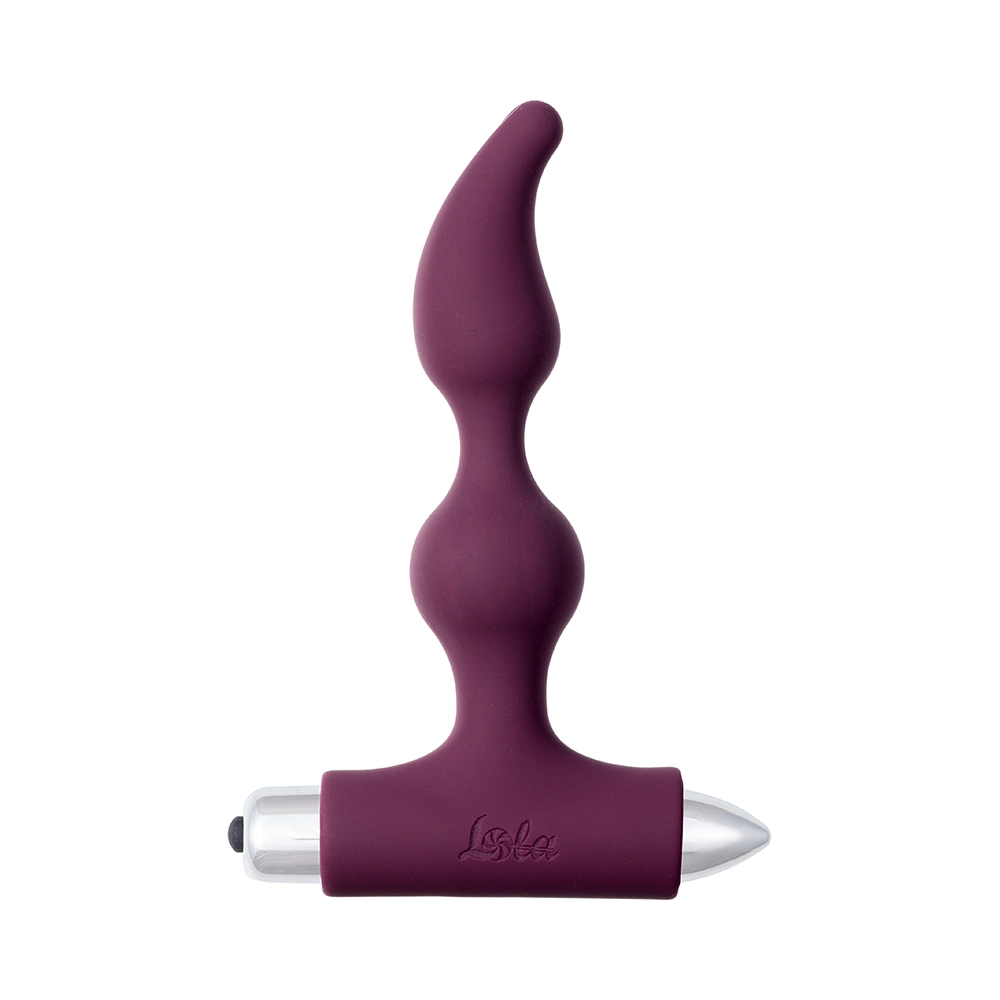 Анальная втулка с вибрацией Spice it up New Edition Elation Wine, силикон, S Ø 2,8 см, бордовый