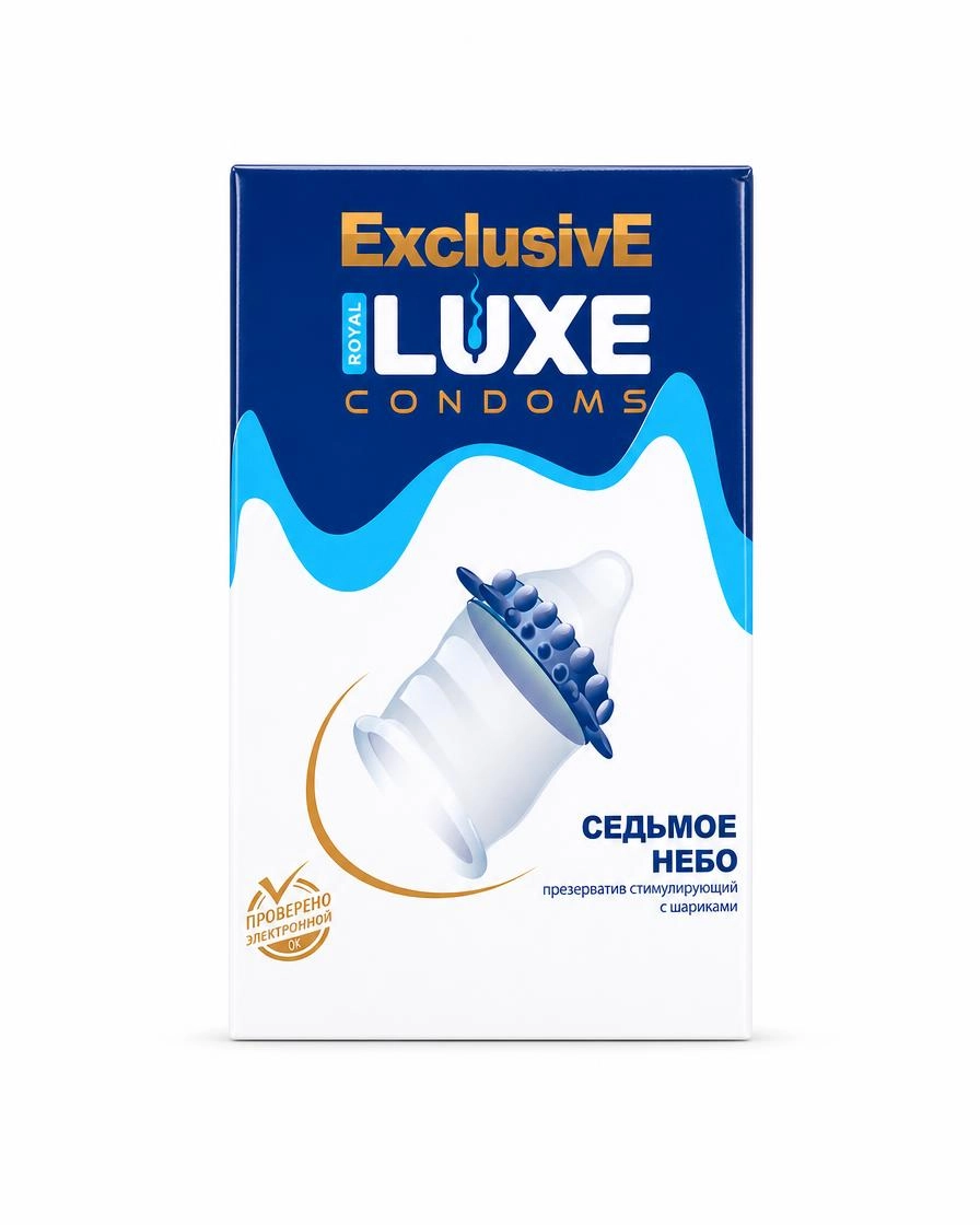 Презервативы Luxe Exclusive Седьмое небо №1, 1 шт.