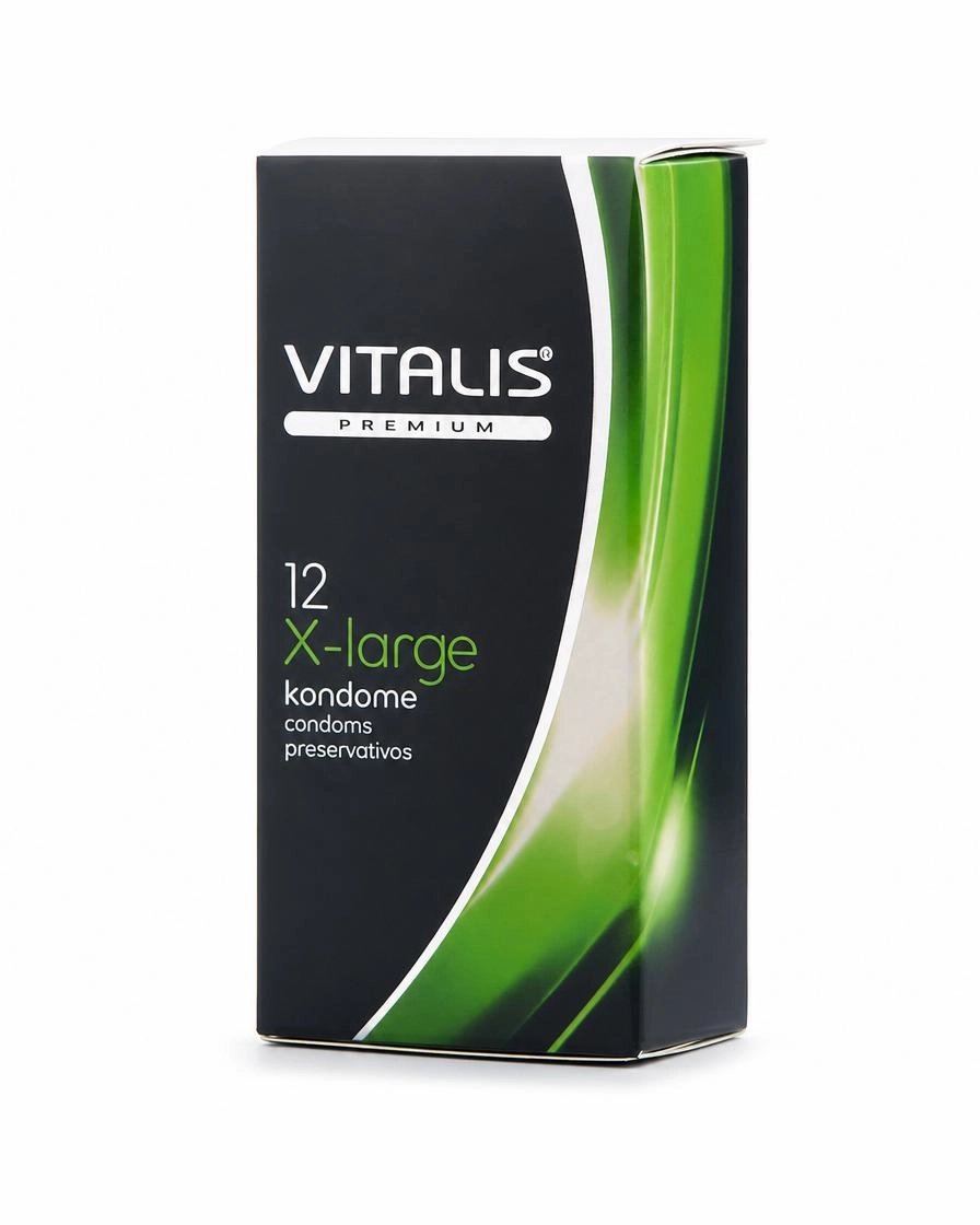 Презервативы Vitalis Premium x-large увеличенного размера (ширина 57mm) №12