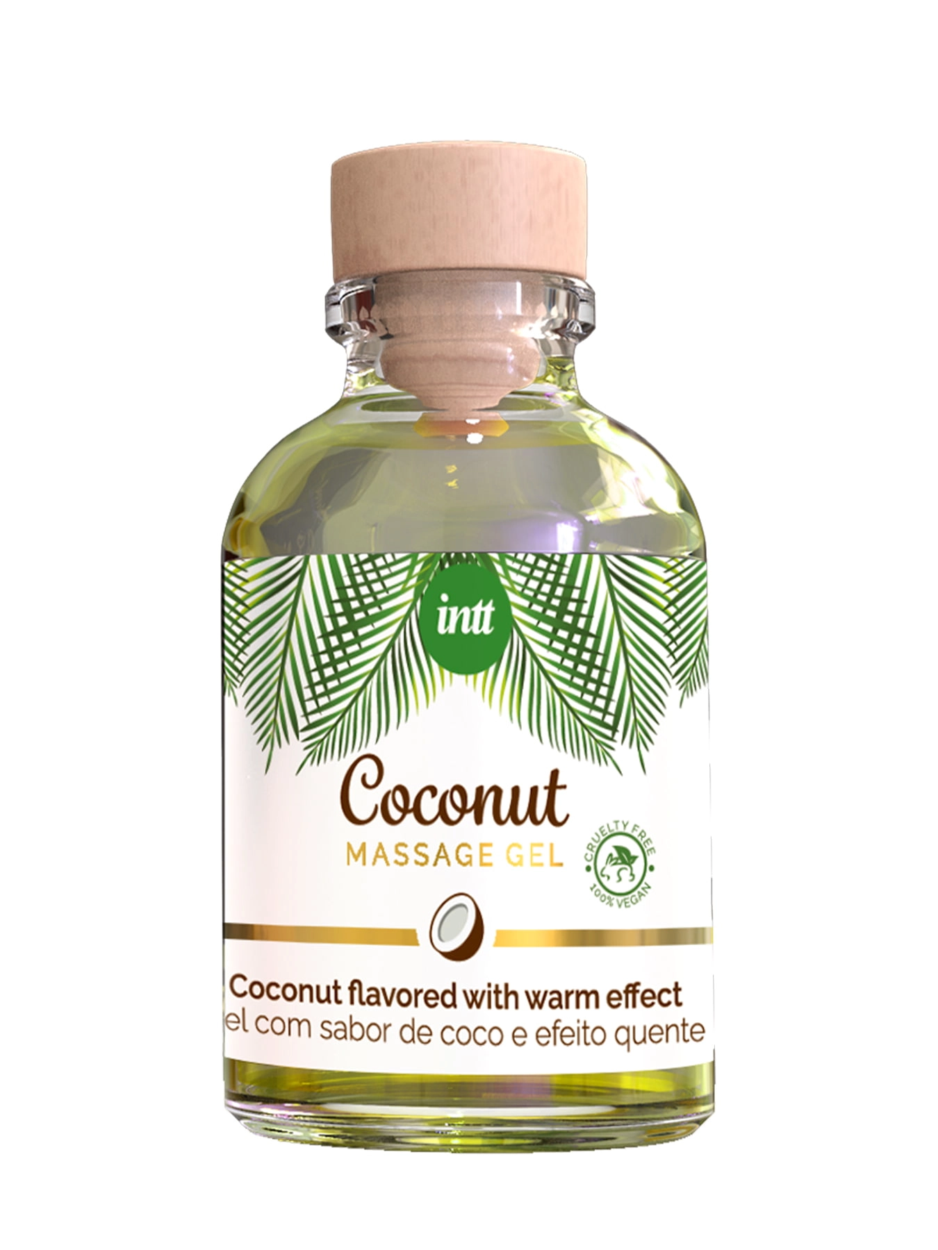 Массажный гель INTT, "Coconut" 30мл