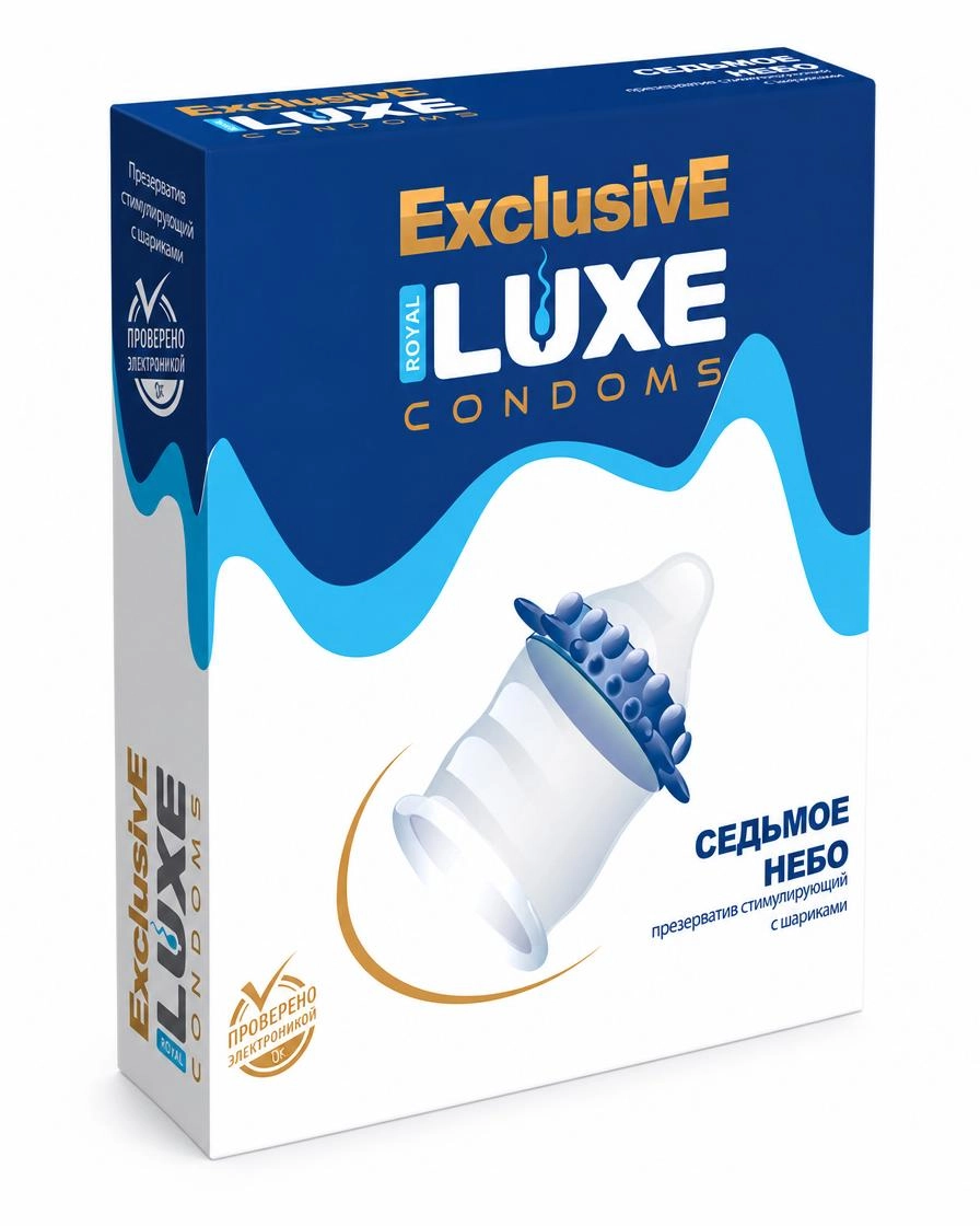 Презервативы Luxe Exclusive Седьмое небо №1, 1 шт.