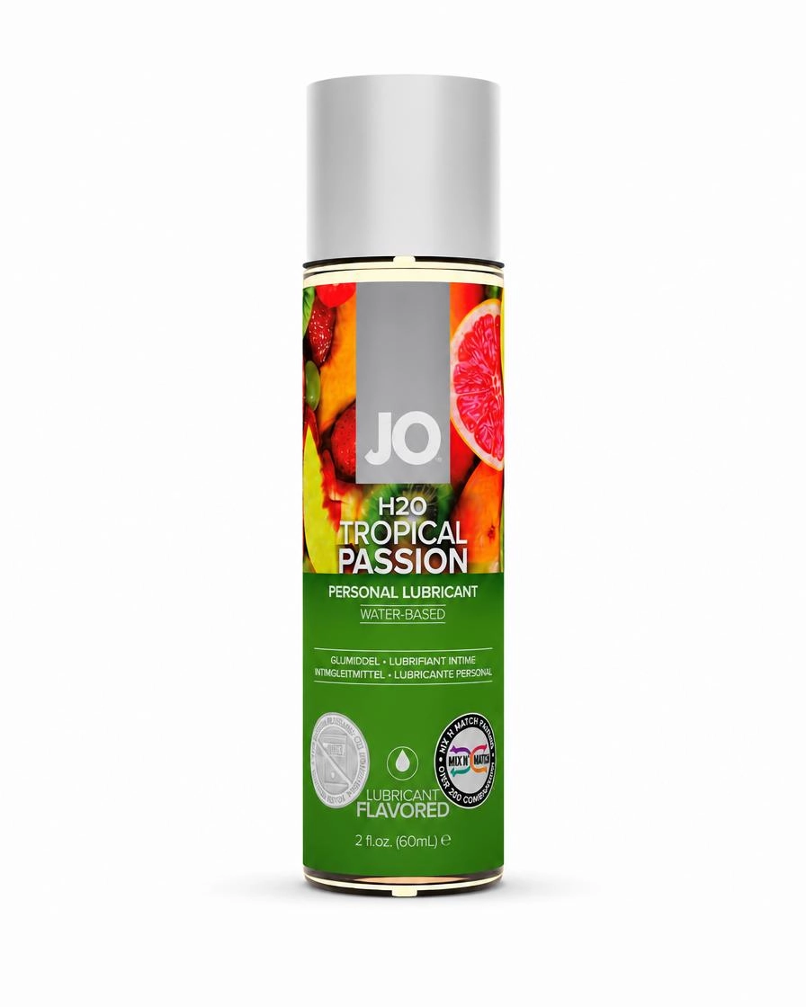 Вкусовой лубрикант "Тропический" / JO Flavored Tropical Passion 1oz, на водной основе, 60мл.