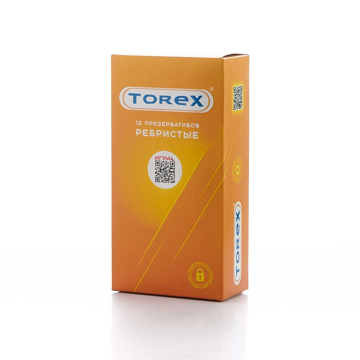 Презервативы TOREX ребристые, №12