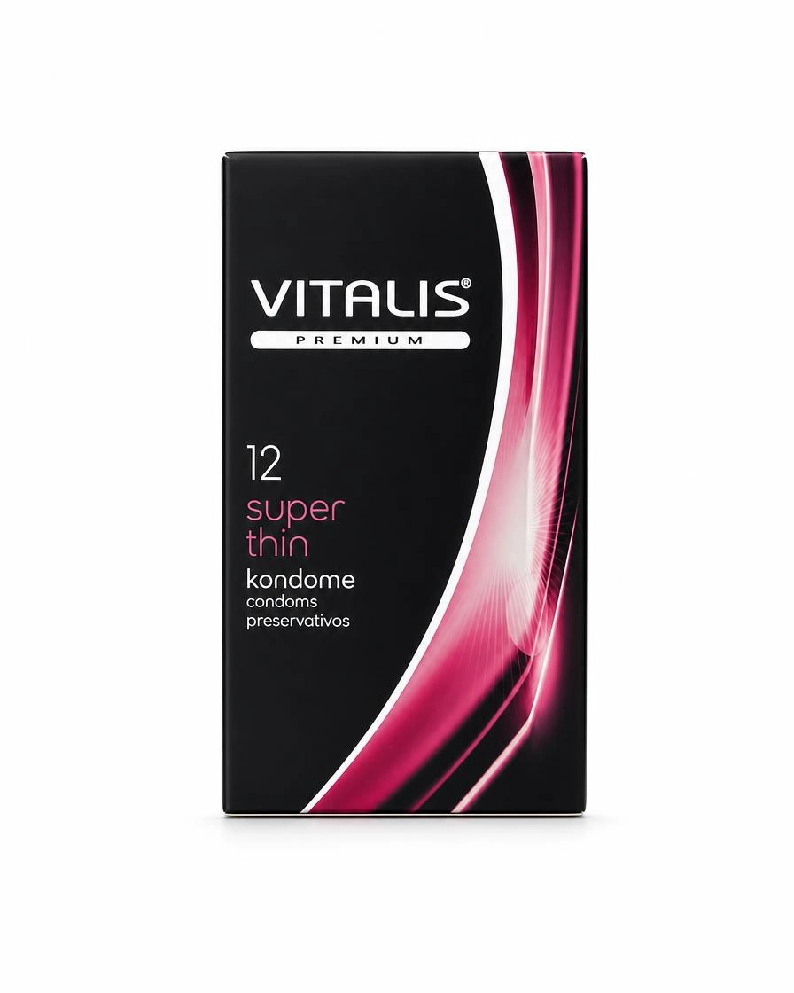 Презервативы Vitalis Premium super thin ультратонкие №12