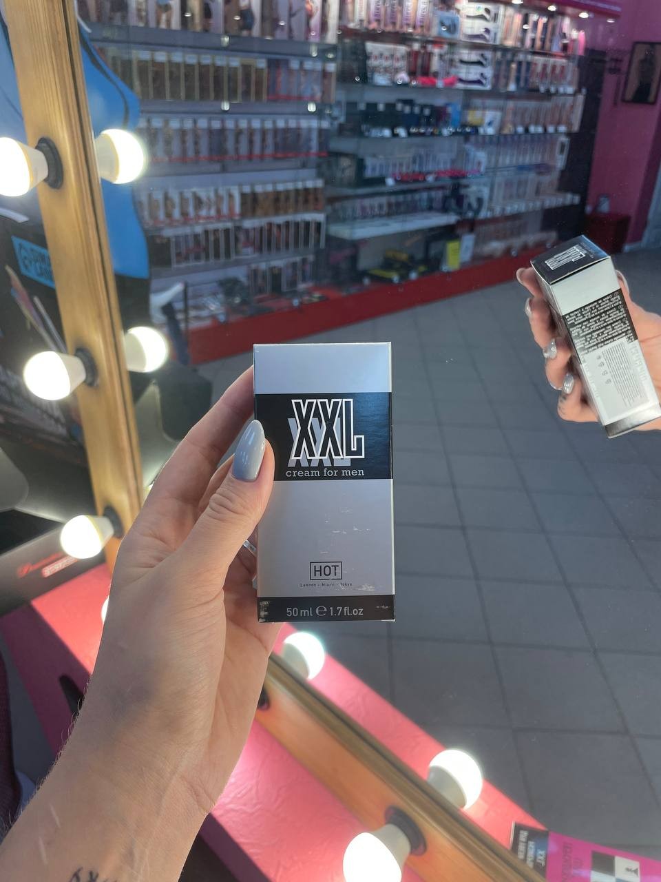 Крем для увеличения члена HOT XXL