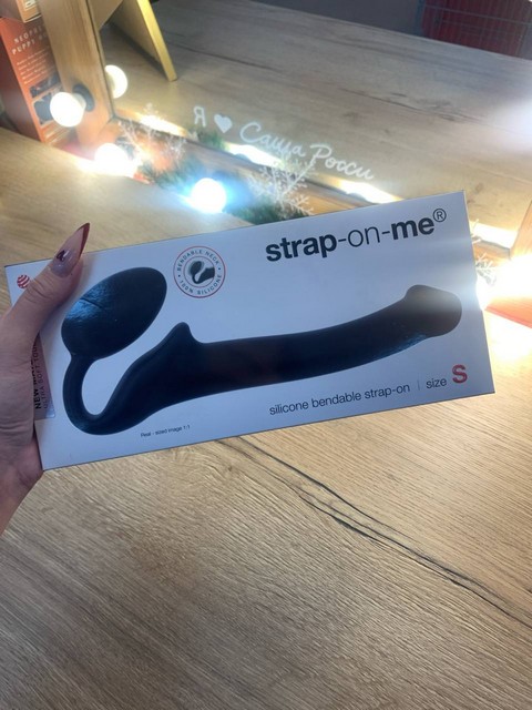 Страпон Strap-On-Me Semi-Realistic гнущийся